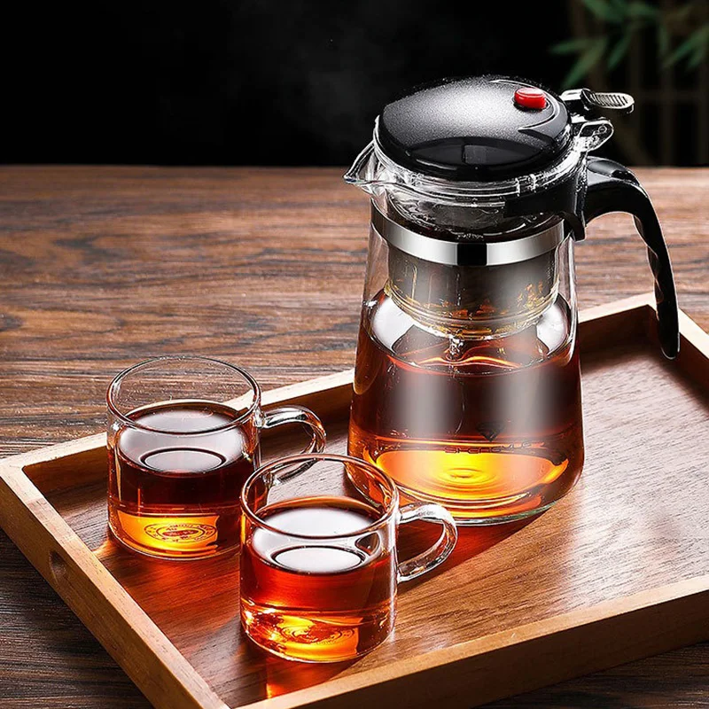 Coffee Tea And Sugar Set - Bule de vidro resistente ao calor