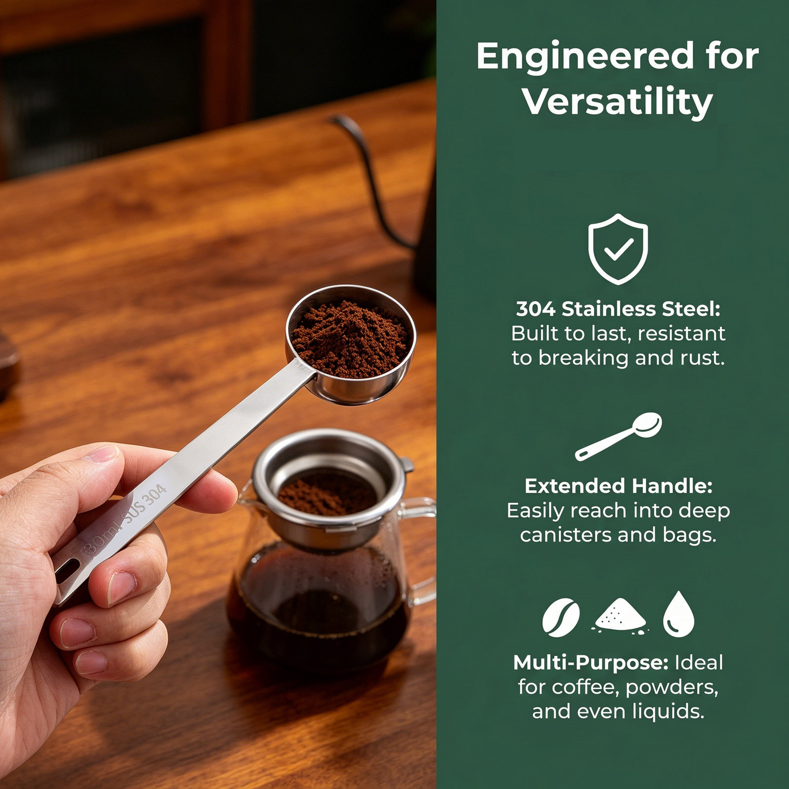 4 unidades de colheres de café - Coffee Tea Sugar avaliação e preço