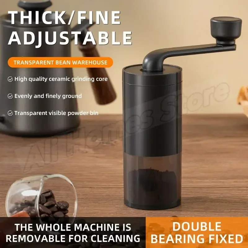 Moedor de Café Manual Ajustáve - Burr Hand Grinder avaliação e preço