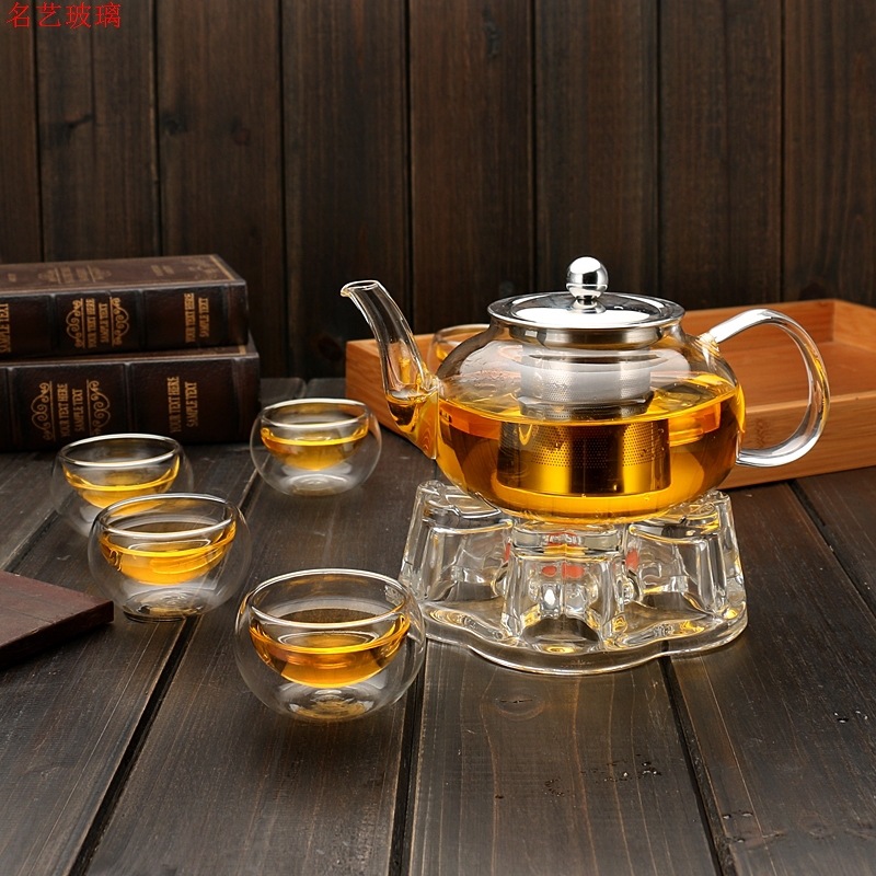 Bule de vidro resistente ao ca - Coffee Tea And Sugar Set avaliação e preço