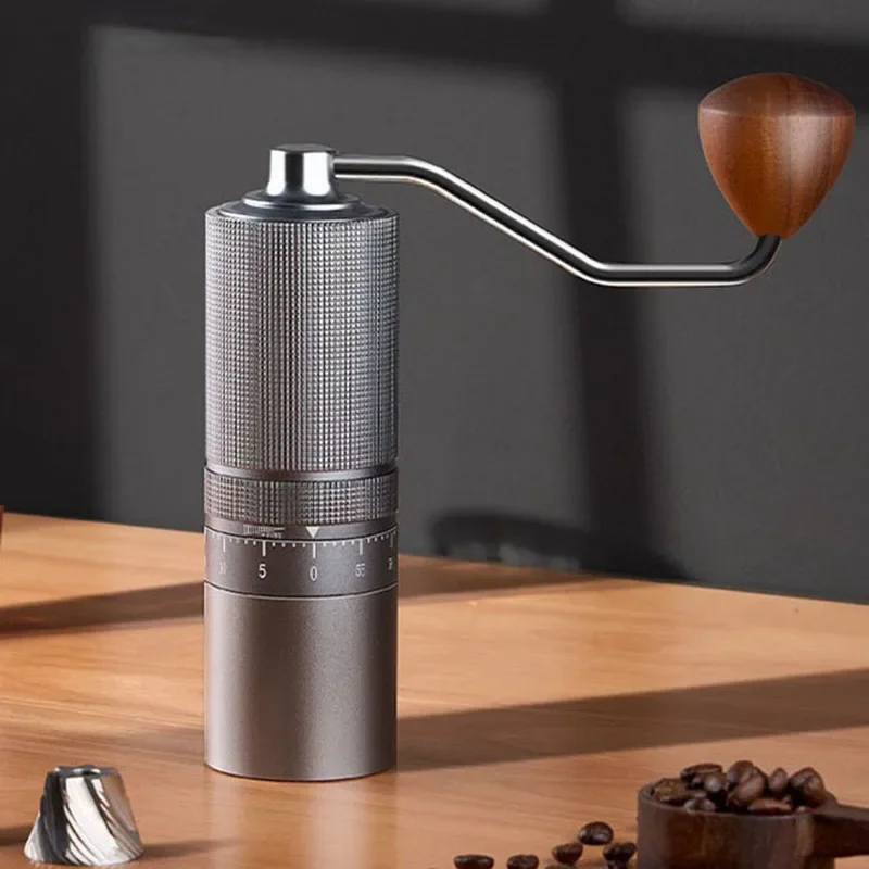Novo moedor de café manual pro - Burr Hand Grinder avaliação e preço