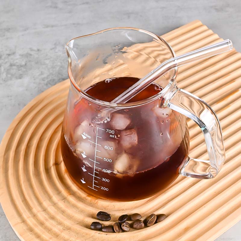Novo alto borosilicato 700ml v - Xbloom Coffee Tea avaliação e preço